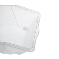 Bac à Ingrédients Avec Couvercle Plastique Transparent 56,5x31,5x32 Cm Avec Couvercle Avec Roues Gilac -Ustensiles De Cuisine Boutique 1302 g040657 g040667 g040677 3 web image 0cac