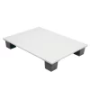 Palette Rectangulaire Blanc Plastique 60x80x11 Cm 500 Kg Gilac