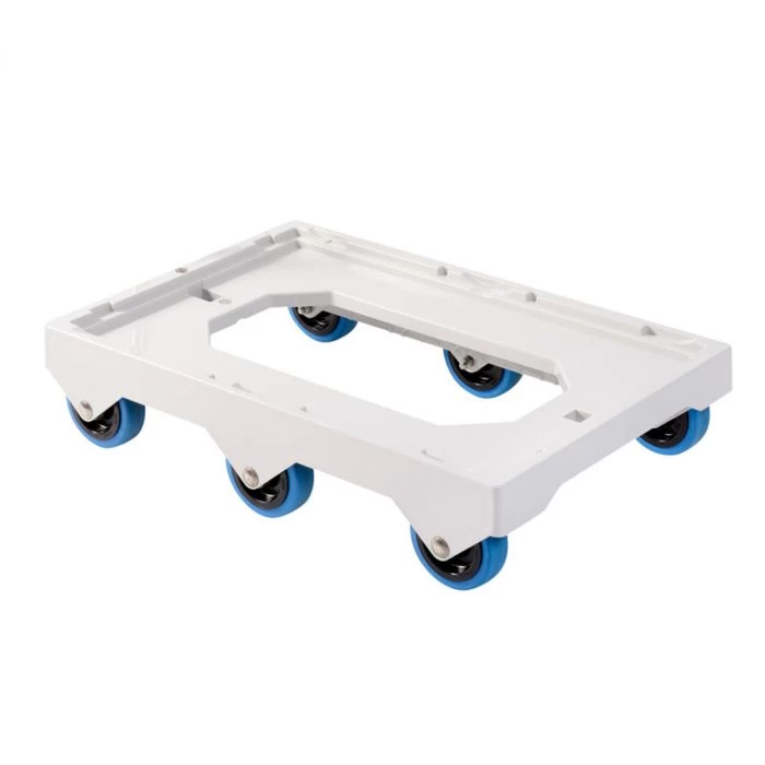 Socle 6 Roues Silence Axe Inox Plastique 61x41,4x13,5 Cm 250 Kg Plate_length 41,4 Cm ABS Gilac 1 Socle 6 Roues Silence Axe Inox Plastique 61x41,4x13,5 Cm 250 Kg Plate_length 41,4 Cm ABS Gilac