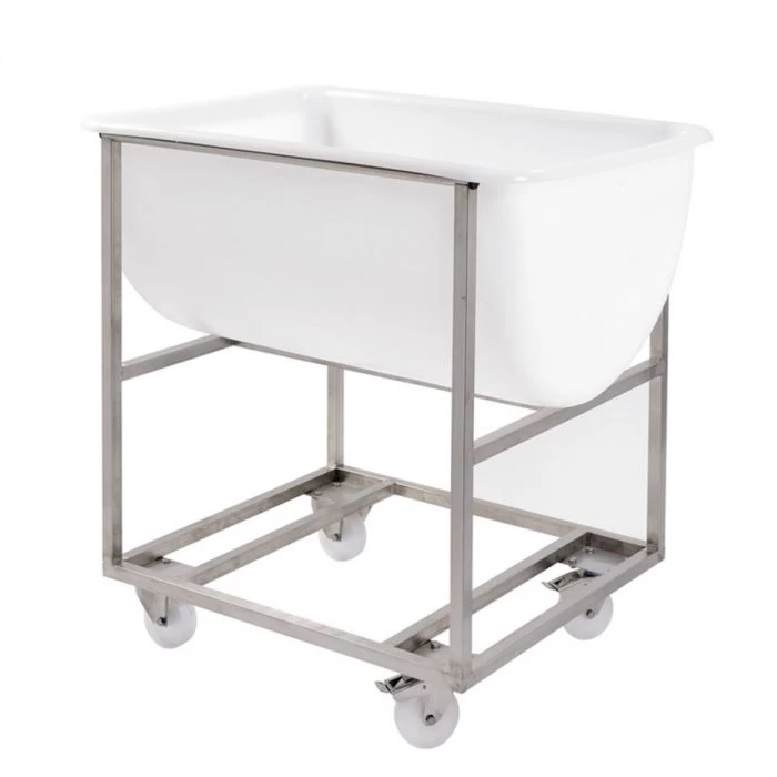 Chariot Pour Patière 170 L Inox 75x65x90 Cm Plate_length 65 Cm Gilac 2 Chariot Pour Patière 170 L Inox 75x65x90 Cm Plate_length 65 Cm Gilac – Image 2