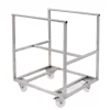 Chariot Pour Patière 170 L Inox 75x65x90 Cm Plate_length 65 Cm Gilac