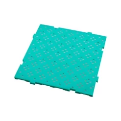 Caillebotis Carré Vert Plastique 50x50x2,2 Cm Gilac