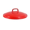 Couvercle Pour Conteneur 50 L Rouge Plastique Ø 45,5 Cm 16 Cm Gilac
