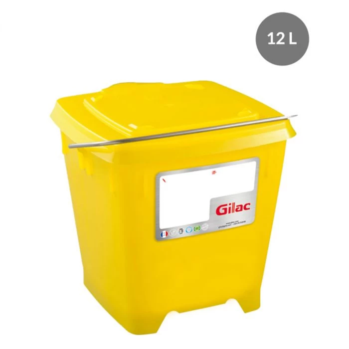 Seau Jaune 12 L Gilac 1 Seau Jaune 12 L Gilac