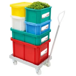 Bac Gerbable Avec Couvercle Jaune Plastique 40x30x18 Cm 12 L Fond Plein Parois Pleines Gilac -Ustensiles De Cuisine Boutique 1302 gilac g119518 g119611 g119612 g119510 g119711 g119918 1 web image afa3