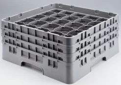 Casier De Lavage 36 Compartiments 50x50x18,4 Cm 7,2 Cm 15,2 Cm Camrack Cambro