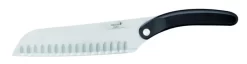 Couteau Santoku 25 Cm Inox ABS Crantée Premium Deglon