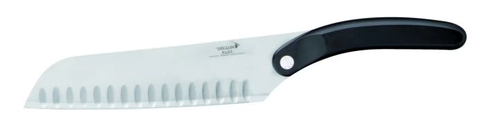 Couteau Santoku 25 Cm Inox ABS Crantée Premium Deglon 1 Couteau Santoku 25 Cm Inox ABS Crantée Premium Deglon