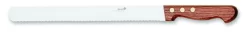Couteau à Génoise 35 Cm Inox Bois Crantée Deglon