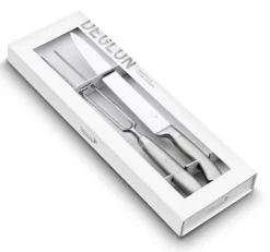 Coffret De 2 Couteaux 22 Cm Inox Inox Unie Oryx Deglon