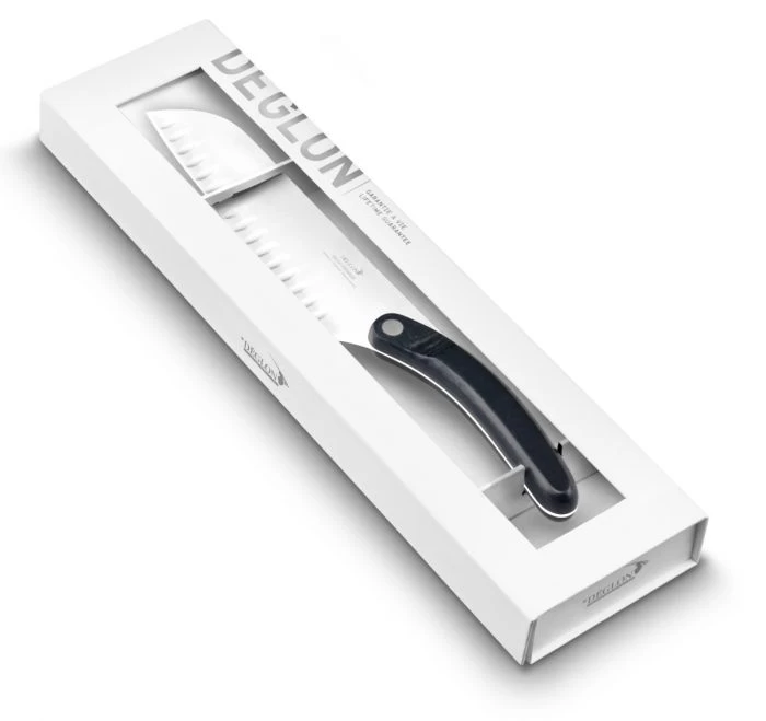 Coffret De 1 Couteau 18 Cm Inox Bois Unie Silex Deglon 1 Coffret De 1 Couteau 18 Cm Inox Bois Unie Silex Deglon