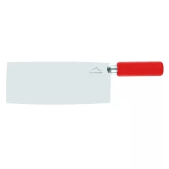 Couperet Inox Rouge 346 G 20 Cm Inox Polypropylène (pp) Pro.cooker
