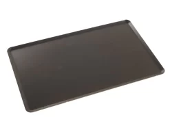 Plaque De Cuisson Non Perforé Aluminium GN 1/1 53x32,5 Cm 2 Mm Bords Pincés
