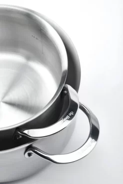Faitout Sans Couvercle Inox Sans Revêtement Sans Couvercle Ø 20 Cm 9,6 Cm 2,5 L Alchimy De Buyer -Ustensiles De Cuisine Boutique ALCHIMY FAITOUT 3605 detail 6 web image 5545 1