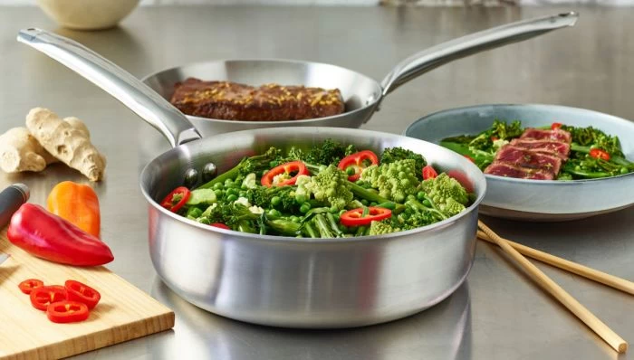 Sauteuse Droite Inox Ø 24 Cm 13,2 Cm 3 L Alchimy De Buyer – Image 2