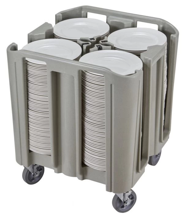 Chariot Porte-assiettes Plastique 1120 Assiettes Maximum 227 Kg Cambro 2 Chariot Porte-assiettes Plastique 1120 Assiettes Maximum 227 Kg Cambro – Image 2