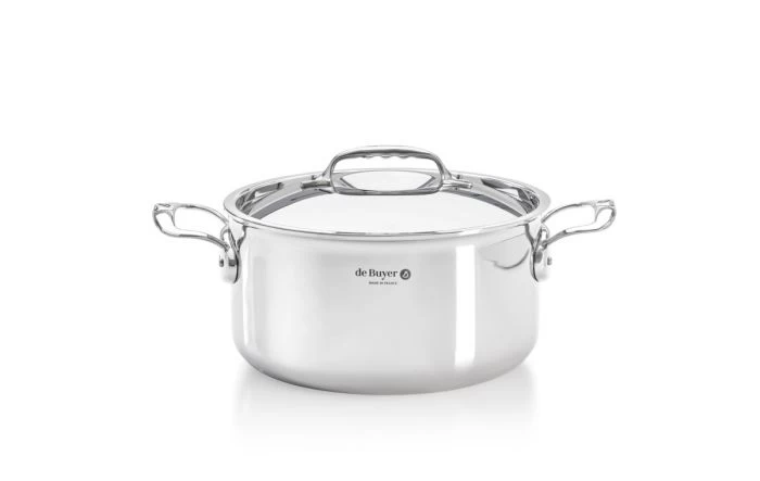 Faitout Avec Couvercle Inox Sans Revêtement Avec Couvercle Ø 24 Cm 13 Cm 5,4 L Affinity De Buyer 1 Faitout Avec Couvercle Inox Sans Revêtement Avec Couvercle Ø 24 Cm 13 Cm 5,4 L Affinity De Buyer