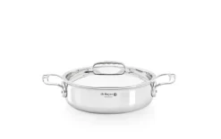 Sautoir Avec Couvercle Inox Sans Revêtement Avec Couvercle Ø 28 Cm 10 Cm 4,9 L Affinity De Buyer