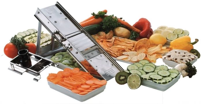 Mandoline Inox 41x13,5x4,5 Cm L.tellier 1 Mandoline Inox 41x13,5x4,5 Cm L.tellier