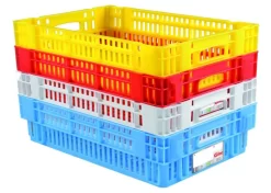 Caisse Ajourée Sans Couvercle Blanc Plastique 60x40x14,6 Cm 27 L Fond Ajouré Parois Ajourées Gilac 6 Caisse Ajourée Sans Couvercle Blanc Plastique 60x40x14,6 Cm 27 L Fond Ajouré Parois Ajourées Gilac -Ustensiles De Cuisine Boutique ECF 16301 F30 web image 3c73