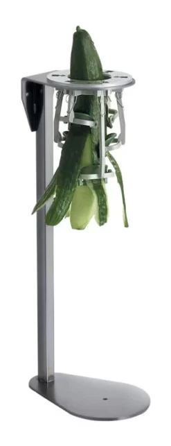éplucheur à Concombres Sur Pied Inox 21,5x14x51 Cm L.tellier