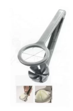 Coupe Oeuf Quartiers Fonte D'aluminium 18x6,5x3 Cm Sans Virole