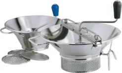 Moulin à Légumes X3 Inox Ø 31 Cm 25 Cm 1,5 Kg/min 14 Cm L.tellier