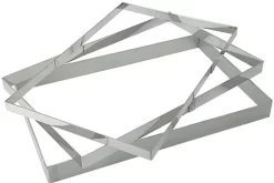 Cadre Mousse Et Entremets Inox Sans Revêtement 57x37x4,5 Cm De Buyer