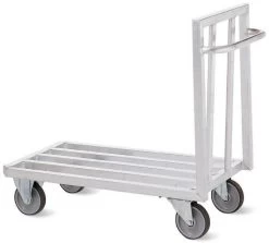 Chariot De Manutention Aluminium 120x60x100 Cm 350 Kg Plate_length 60 Cm Tournus