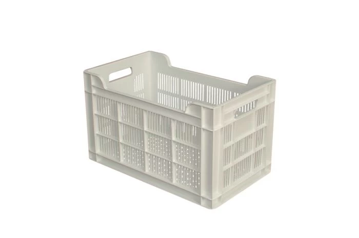 Caisse Ajourée Sans Couvercle Blanc Plastique 50x30x30 Cm 32 L Fond Ajouré Parois Ajourées Gilac 1 Caisse Ajourée Sans Couvercle Blanc Plastique 50x30x30 Cm 32 L Fond Ajouré Parois Ajourées Gilac