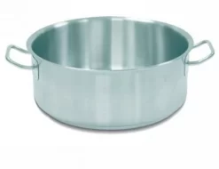 Faitout Inox Sans Revêtement Sans Couvercle Ø 40 Cm 20 Cm 25 L Ecoplus