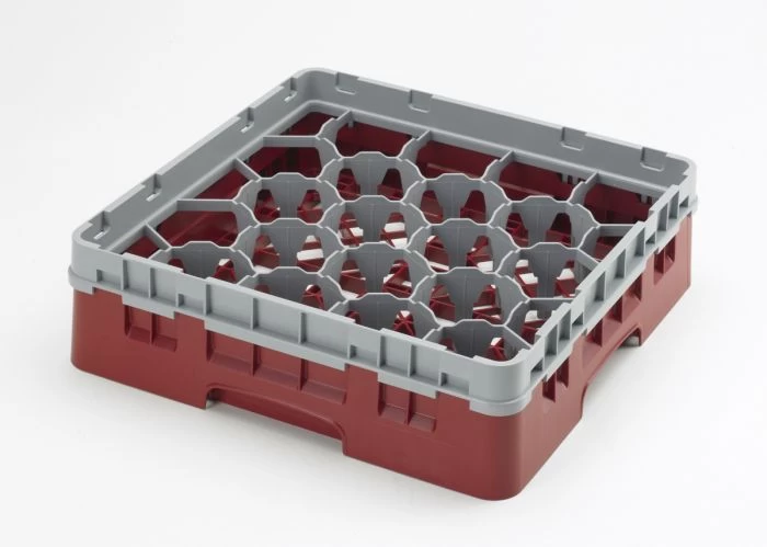 Casier Lave-verres 20 Compartiments 50x50x18,4 Cm 9,84 Cm 13,3 Cm Camrack Cambro 1 Casier Lave-verres 20 Compartiments 50x50x18,4 Cm 9,84 Cm 13,3 Cm Camrack Cambro