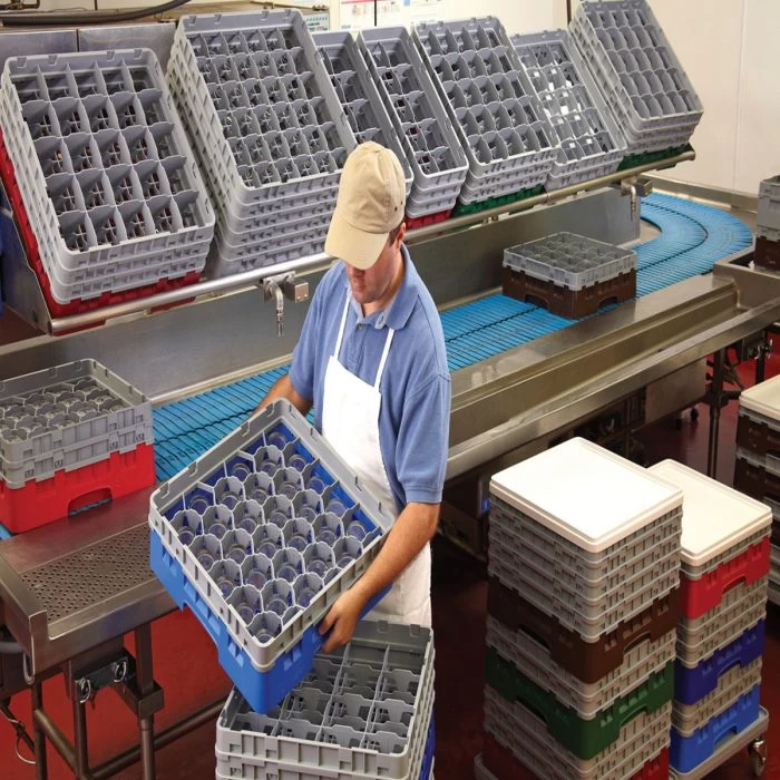 Casier Lave-verres 30 Compartiments 50x50x14,3 Cm 7,94 Cm 9 Cm Camrack Cambro 2 Casier Lave-verres 30 Compartiments 50x50x14,3 Cm 7,94 Cm 9 Cm Camrack Cambro – Image 2