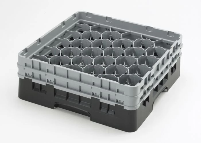 Casier Lave-verres 30 Compartiments 50x50x22,5 Cm 7,94 Cm 17,5 Cm Camrack Cambro 1 Casier Lave-verres 30 Compartiments 50x50x22,5 Cm 7,94 Cm 17,5 Cm Camrack Cambro