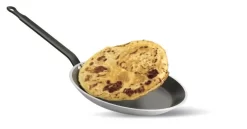 Poêle à Crêpe Rond Aluminium Revêtement Anti-adhésif Ø 22 Cm 1,6 Cm Pro.cooker