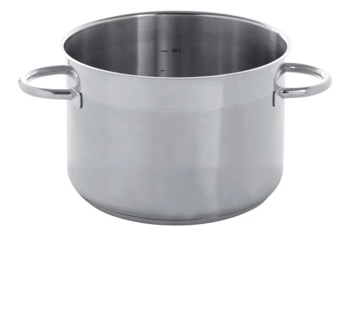 Braisière Inox Sans Revêtement Sans Couvercle Ø 45 Cm 28 Cm 44,5 L Qualiplus Pro.cooker