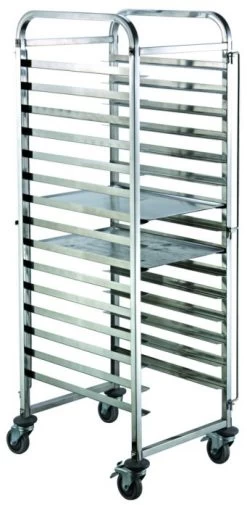 Chariot Inox Sens Largeur Pâtissier 16 Niveaux