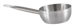 Sauteuse Conique Inox Ø 24 Cm 8 Cm 3,6 L Qualiplus Pro.cooker