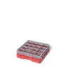 Casier De Lavage 16 Compartiments 50x50x22,5 Cm 10,9 Cm 19,4 Cm Camrack Cambro