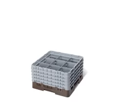 Casier De Lavage 9 Compartiments 50x50x30,8 Cm 14,8 Cm 25,8 Cm Camrack Cambro