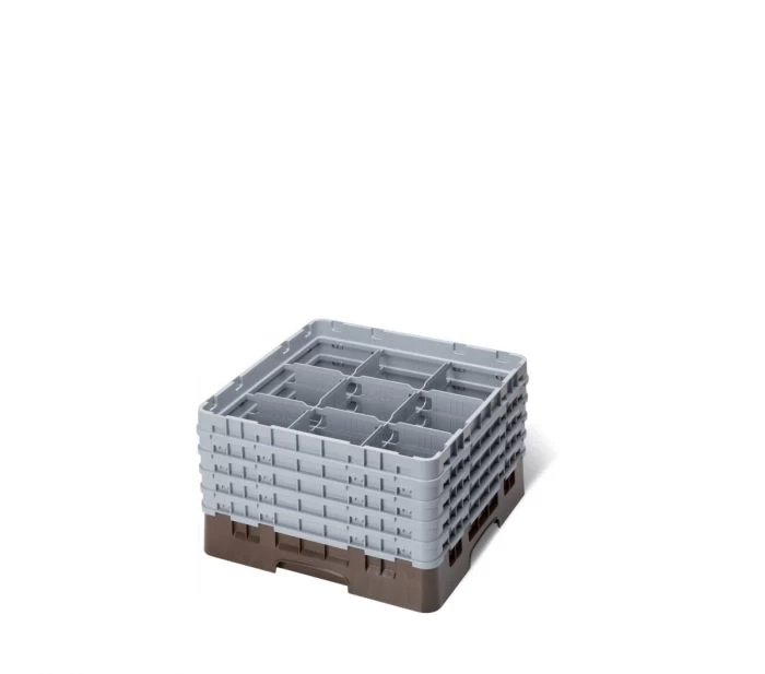 Casier De Lavage 9 Compartiments 50x50x26,7 Cm 14,8 Cm 21,6 Cm Camrack Cambro 1 Casier De Lavage 9 Compartiments 50x50x26,7 Cm 14,8 Cm 21,6 Cm Camrack Cambro