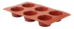 Plaque 6 Muffins Silicone GN 1/3 29,5x17,5x3,5 Cm Pro.cooker