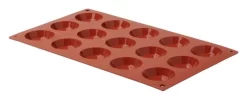 Plaque 15 Mini Tartelettes Silicone GN 1/3 29,5x17,5x1 Cm Pro.cooker