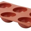 Plaque 6 Demi-sphères Silicone GN 1/3 29,5x17,5x3,5 Cm Pro.cooker