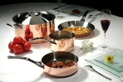 Faitout Avec Couvercle Cuivre Inox Sans Revêtement Avec Couvercle Ø 24 Cm 12,3 Cm 5,4 L Prima Matera De Buyer -Ustensiles De Cuisine Boutique ECF 26709 F91 web image eb0b