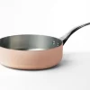 Sauteuse Droite Cuivre Inox Ø 24 Cm 7,5 Cm 3 L Prima Matera De Buyer