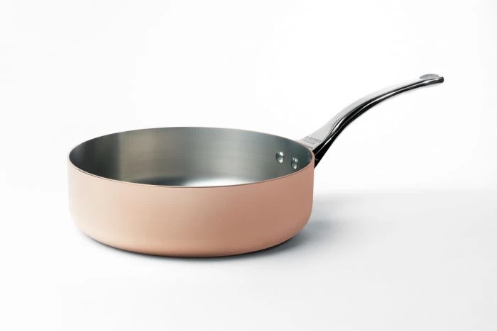 Sauteuse Droite Cuivre Inox Ø 24 Cm 7,5 Cm 3 L Prima Matera De Buyer