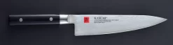 Couteau Chef 20 Cm Acier Bois Compressé Unie Damas Kasumi