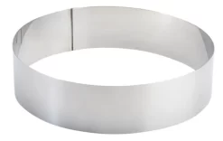 Cercle Inox Sans Revêtement Ø 24 Cm 6 Cm