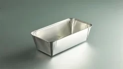 Moule à Cake Rectangulaire Gris 24,7x13,3x6,8 Cm 164 Cl (50 Pièces)